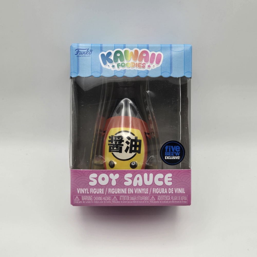 Funko Paka Paka SOY SAUCE Kawaii Foodies Vinyl Figure Five Below Exclusive New